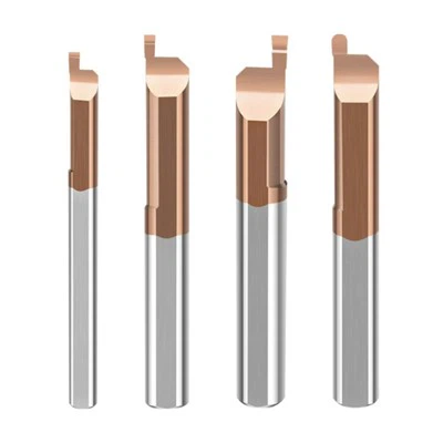Herramientas de ranurado frontal micro de acero de tungsteno MFR MFL MZR MZL